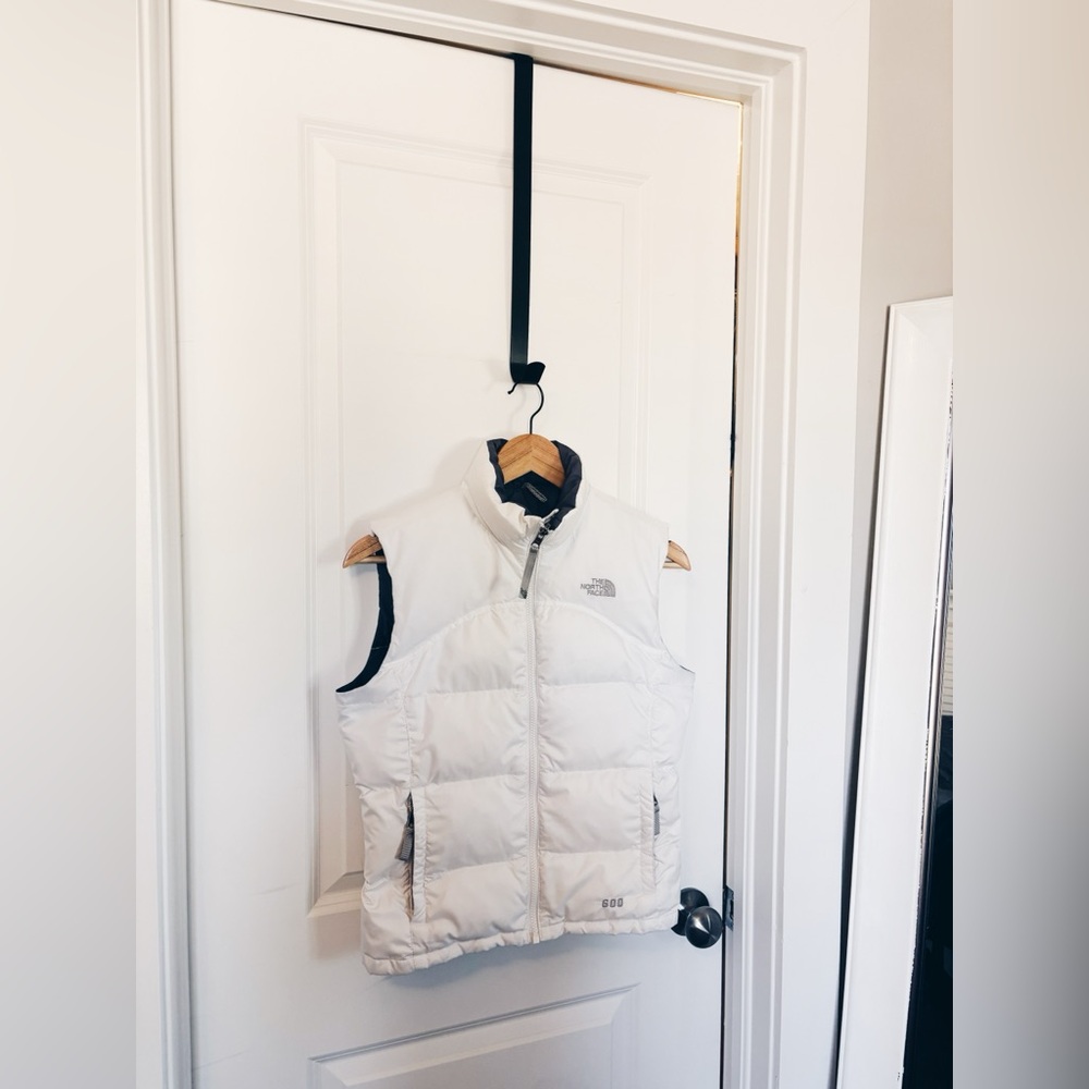 North Face 600 Women's White Puffer Vest size small